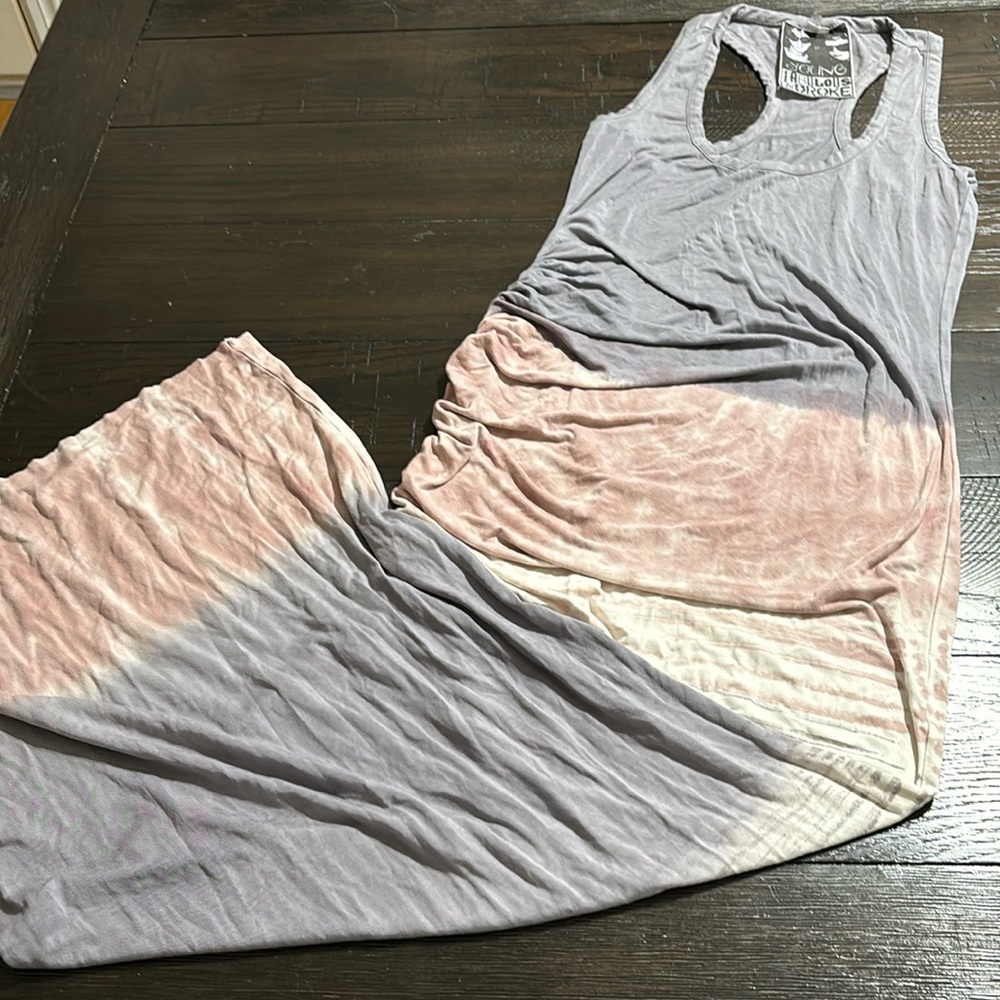 Young fabulous and broke maxi dress